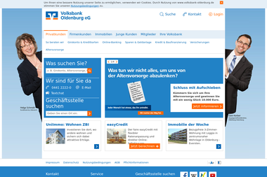 volksbank-oldenburg.de - Finanzdienstleister Quakenbrück