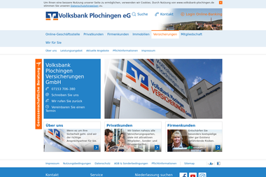 volksbank-plochingen.de/versicherungen.html - Versicherungsmakler Plochingen