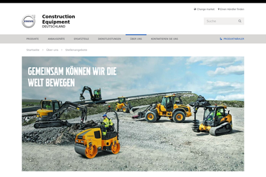 volvoce.com/deutschland/de-de/about-us/career-opportunities - Baumaschinenverleih Hameln