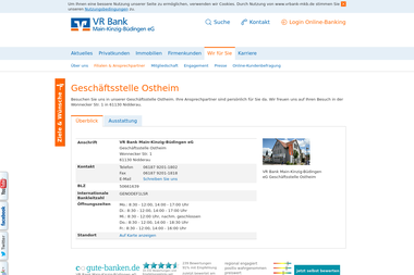 vrbank-mkb.de/wir_fuer_sie/filialen/filialen/uebersicht-filialen/ostheim.html - Finanzdienstleister Nidderau