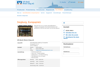 vrbankrheinsieg.de/wir-fuer-sie/filialen-ansprechpartner/filialen/uebersicht-filialen/siegburg-europ - Finanzdienstleister Siegburg