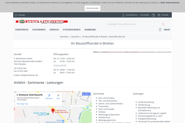wertheimer.de/standorte/bretten-fachhandel - Bauholz Bretten