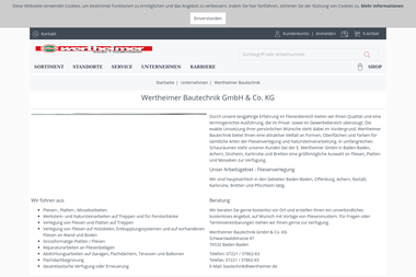 wertheimer.de/unternehmen/wertheimer-bautechnik - Bauholz Baden-Baden