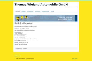 wieland-automobile.com - Autoverleih Reutlingen