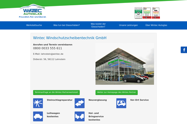 wintec-autoglas.de/standort/wintec-windschutzscheibentechnik-gmbh-lahnstein//stc/1 - Autowerkstatt Lahnstein