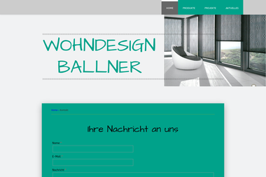 wohndesign-ballner.de/home-1/kontakt - Bodenbeläge Bad Kissingen
