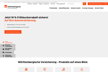 wuerttembergische.de/de/startseite/startseite.html - Versicherungsmakler Remseck Am Neckar