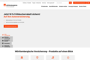 wuerttembergische.de/de/startseite/startseite.html - Versicherungsmakler Hof