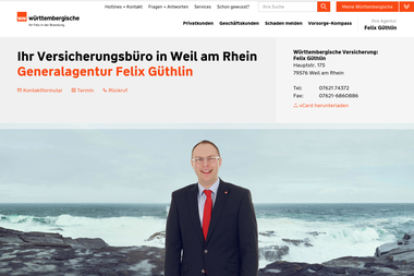 wuerttembergische.de/versicherungen/felix.guethlin - Versicherungsmakler Weil Am Rhein