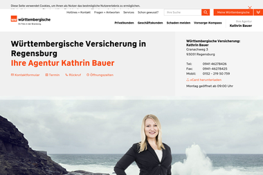 wuerttembergische.de/versicherungen/kathrin.bauer - Versicherungsmakler Regensburg