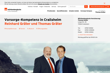 wuerttembergische.de/versicherungen/thomas.graeter - Versicherungsmakler Crailsheim