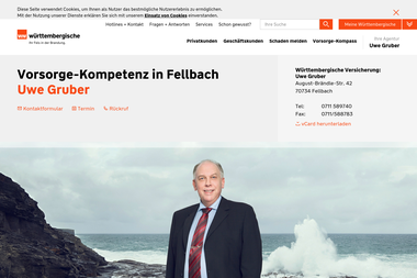wuerttembergische.de/versicherungen/uwe.gruber - Versicherungsmakler Fellbach