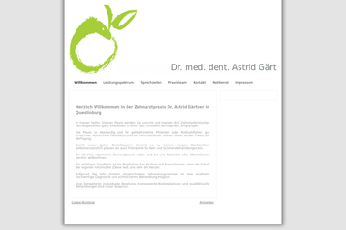zahnarztpraxis-qlb.de - Dermatologie Quedlinburg