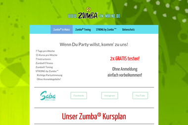 zumba-in-mainz.de - Tanzschule Mainz