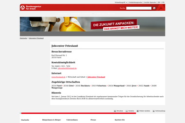 www3.arbeitsagentur.de/web/content/DE/dienststellen/rdnsb/oldenburgwilhelmshaven/JobcenterFriesland - Berufsberater Jever