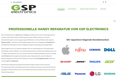 GSP ELECTRONICS -  München