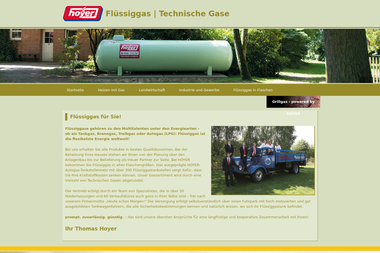 hoyer-gas.de - Flüssiggasanbieter Visselhövede