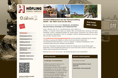hoefling-erdbau.de - Abbruchunternehmen Schaafheim