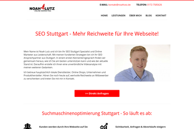 Noah Lutz - SEO Stuttgart - Web Designer Stuttgart
