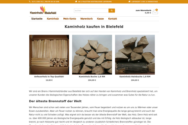 Kaminholz Bielefeld - Brennholzhandel Bielefed