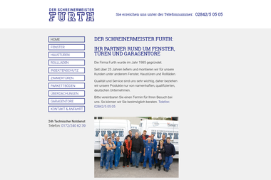 schreinermeister-furth.de - Fenstermonteur Kamp-Lintfort
