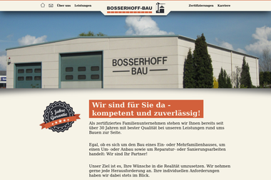 bosserhoff-bau.de - Bausanierung Voerde