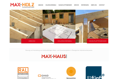 max-holz.com - Blockhaus Marienwerder