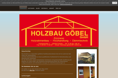 holzbau-goebel-westerwald.de - Blockhaus Pottum