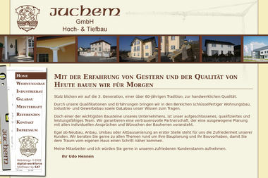 juchem-bau-gmbh.de - Hausbaufirmen Kaisersesch