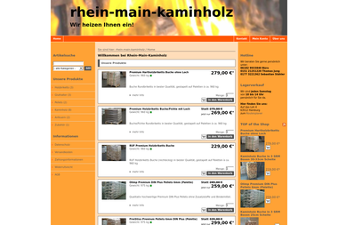 rhein-main-kaminholz.de - Holzbriketts Hainburg