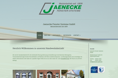 jaenecke-gmbh.de - Fenstermonteur Wolmirstedt