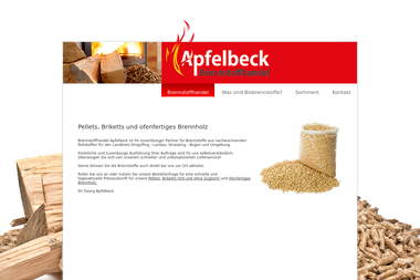brennstoffhandel-apfelbeck.de - Holzbriketts Landau