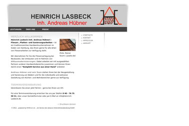 heinrich-lasbeck.de - Fliesen verlegen Hamburg