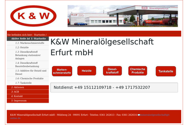 mineraloelgesellschaft.de - Heizöllieferanten Erfurt