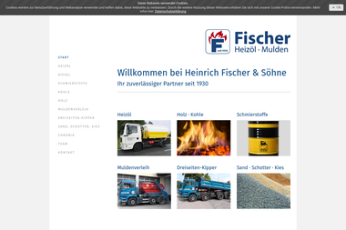 fischer-online.biz - Heizöllieferanten Bamberg