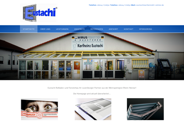 eustachi-rollladen-fensterbau.com - Fenstermonteur Nußloch