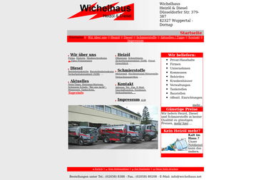 wichelhaus.net - Heizöllieferanten Wuppertal - Dornap