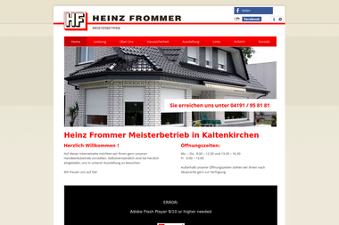heinz-frommer.de - Fenstermonteur Kaltenkirchen