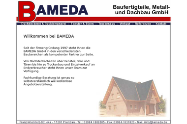 bameda.de - Fenstermonteur Prenzlau