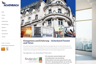 achenbach-muenchen.de - Fenstermonteur München