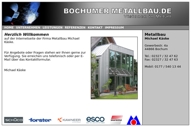 bochumer-metallbau.de - Fenstermonteur Bochum