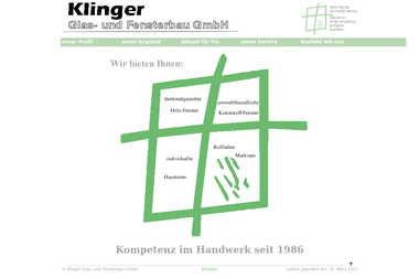 klinger-fenster.de - Fenstermonteur Kitzen
