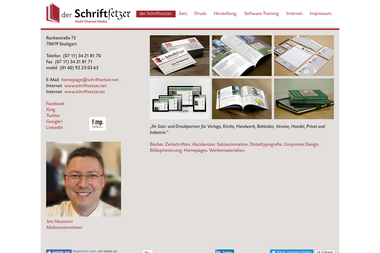 schriftsetzer.net - Druckerei Stuttgart