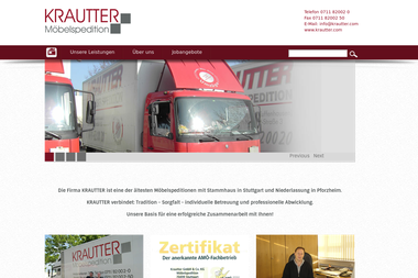 krautter.com - Umzugsunternehmen Stuttgart