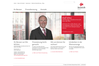 swisslife-select.de/ralf-schoss - Finanzdienstleister Bochum