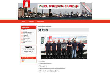 patel-transporte.de - Umzugsunternehmen Hamburg