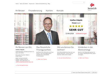 swisslife-select.de/steffen-pidpilik - Finanzdienstleister Riesa