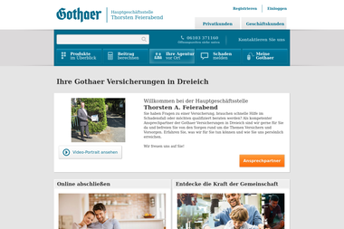 feierabend.gothaer.de - Versicherungsmakler Dreieich
