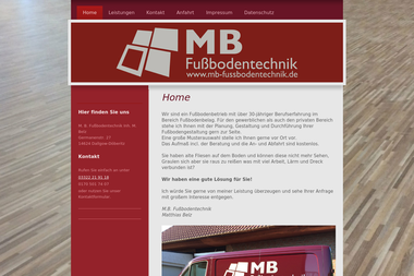mb-fussbodentechnik.de - Bodenbeschichtung Dallgow-Döberitz