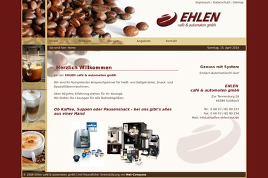 kaffee-ehlen.de - Kaffeemaschine Sulzbach